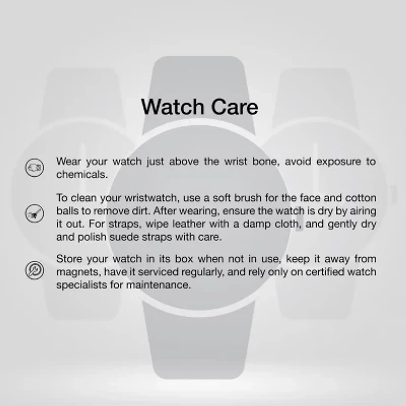 Mens Black Strap Watch Fmdjo127