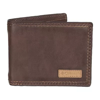 Columbia Mens Rfid Blocking Bifold Wallet