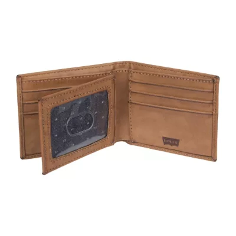 Levi's® Mens Extra Capacity Rfid Blocking Bifold Wallet