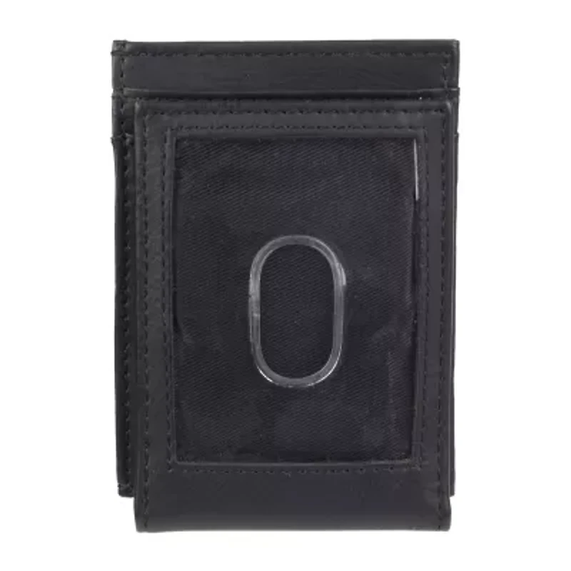 J. Ferrar Mens Magnetic RFID Blocking Bifold Wallet