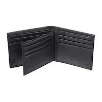 J. Ferrar Mens Extra Capacity RFID Blocking Bifold Wallet