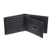 J. Ferrar Mens Extra Capacity RFID Blocking Bifold Wallet