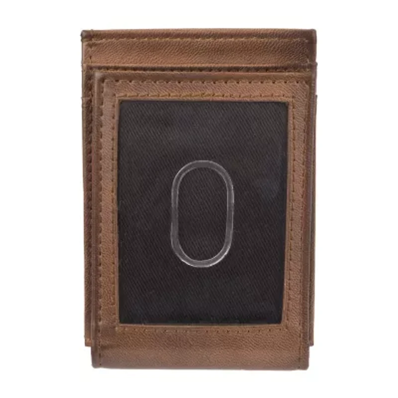 J. Ferrar Mens Magnetic RFID Blocking Bifold Wallet