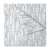 Home Expressions 220 Thread Count Cotton Percale Sheet Set