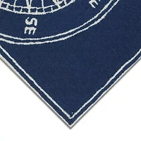 Liora Manne Frontporch Single Compass Hand Tufted Washable Rectangular Accent Rug