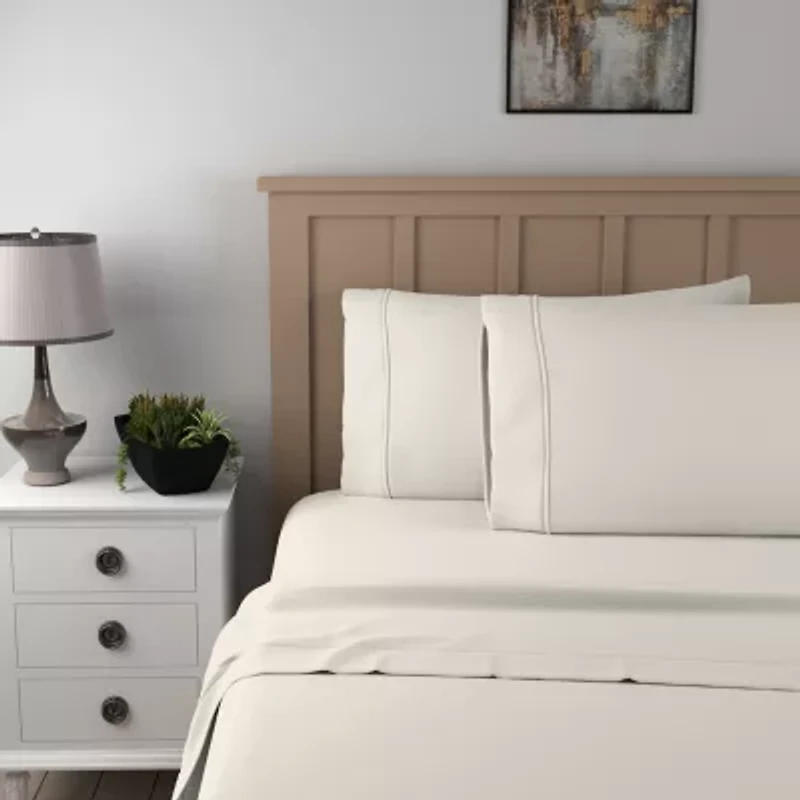 Purity Home Organic 100% Cotton Eco-Friendly & Breathable Sheet Set Pillowcases
