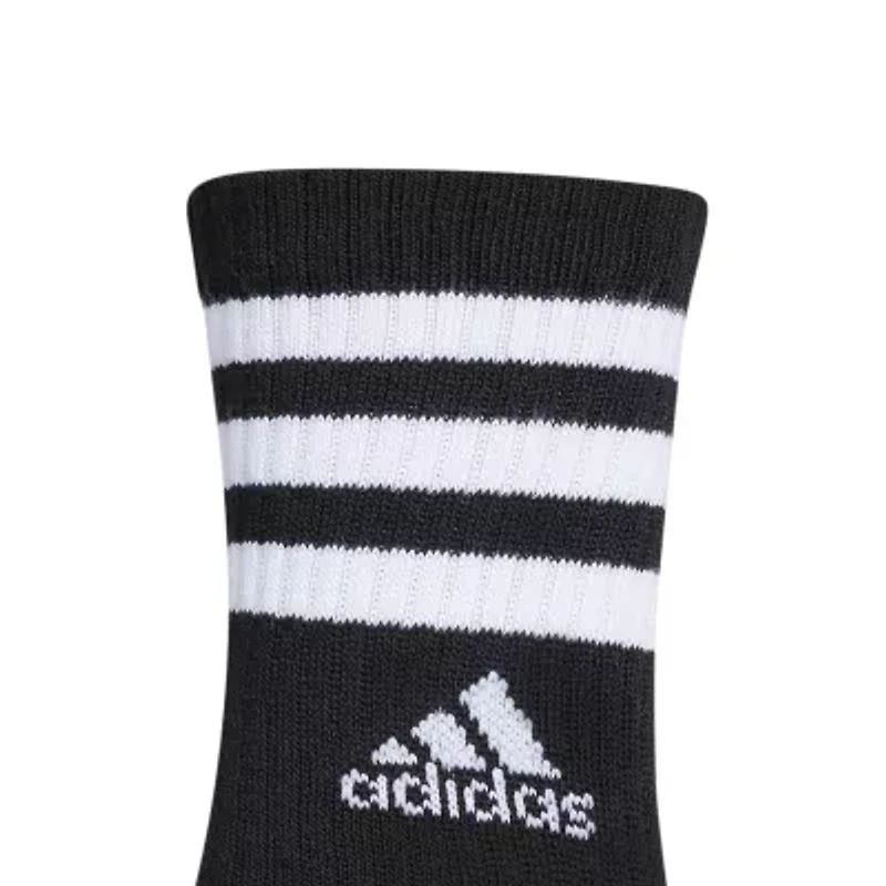 adidas Big Kid Boys 6 Pair Crew Socks