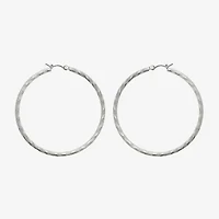 Mixit Womens 55mm Hoop Earrings