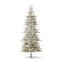 Glitzhome 10 Ft Pre-Lit Fir Artificial Christmas Tree