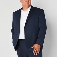 J. Ferrar Mens Stretch Fabric Classic Fit Big and Tall Suit Jacket