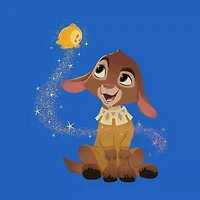 Disney Collection Little & Big Kid Boys Crew Neck Short Sleeve Regular Fit Wish Graphic T-Shirt