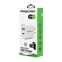 Chargeworx USB-C Wall Charger