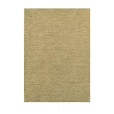 Amer Rugs Arizona Rye Solid Woven Washable Indoor Rectangular Accent Rug