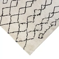 Amer Rugs Aspen Clara Geometric Shag Washable Indoor Rectangular Runner