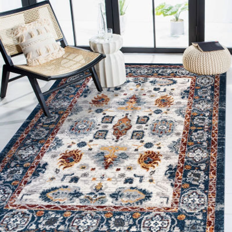 Amer Rugs Alexandria Xyryl Floral Indoor Rectangular Runner