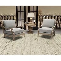Amer Rugs Heaven Lumia Stripe Woven Washable Indoor Rectangular Accent Rug