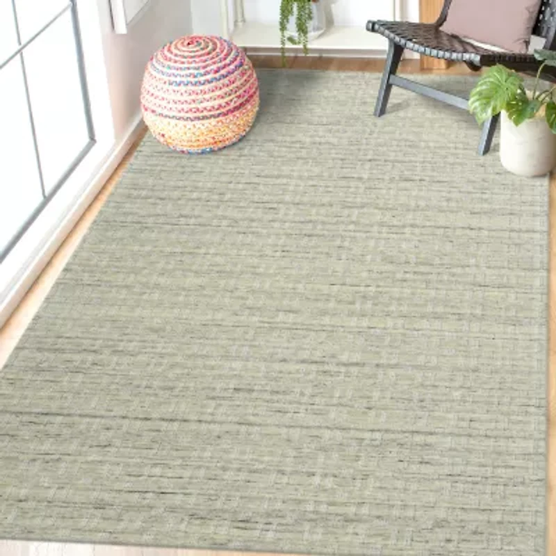 Amer Rugs Houston Aliya Geometric Loomed Washable Indoor Rectangular Accent Rug