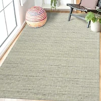 Amer Rugs Houston Aliya Geometric Loomed Washable Indoor Rectangular Accent Rug