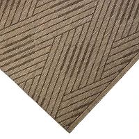 Amer Rugs Maryland Abbel Geometric Loomed 28" X 96" Indoor Outdoor Rectangular Runner