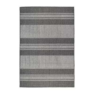 Amer Rugs Maryland Blessy Stripe Loomed Indoor Outdoor Rectangular Area Rug
