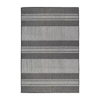 Amer Rugs Maryland Blessy Stripe Loomed Indoor Outdoor Rectangular Area Rug