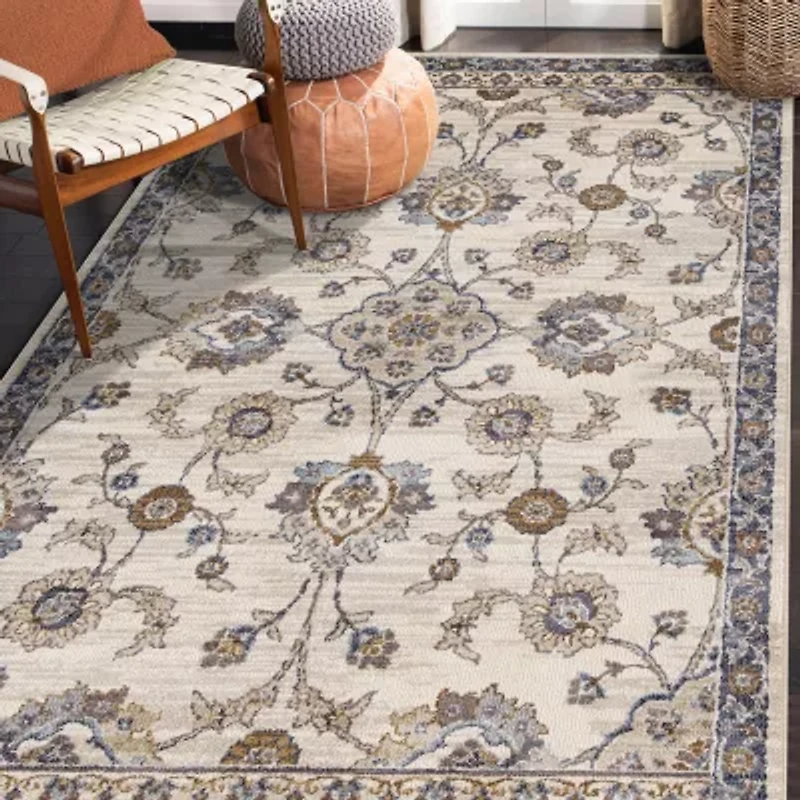 Amer Rug Jordan Bea Floral Loomed 5'3" X 7'6" Indoor Rectangular Area Rug"