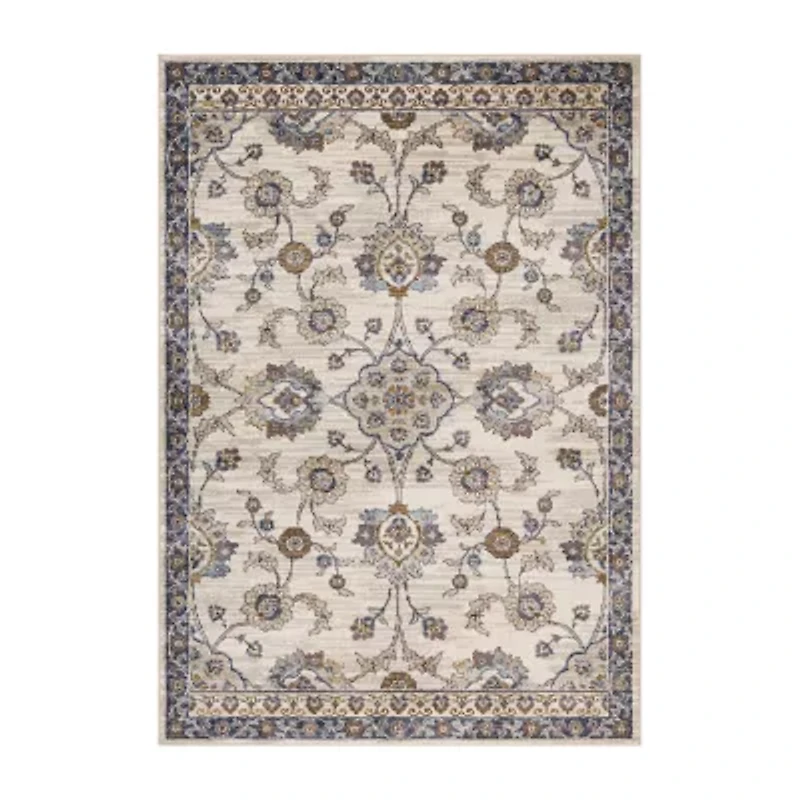 Amer Rug Jordan Bea Floral Loomed 5'3" X 7'6" Indoor Rectangular Area Rug"