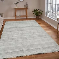 Amer Rugs Dune Alliya Geometric Flatweave Indoor Rectangular Area Rug