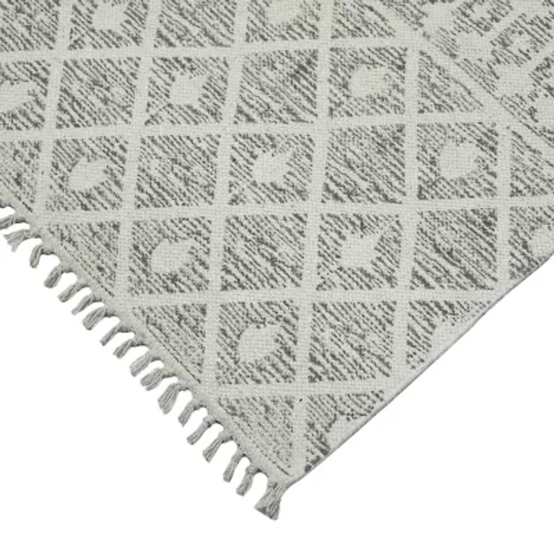 Amer Rugs Dune Denevie Geometric Flatweave Indoor Rectangular Area Rug