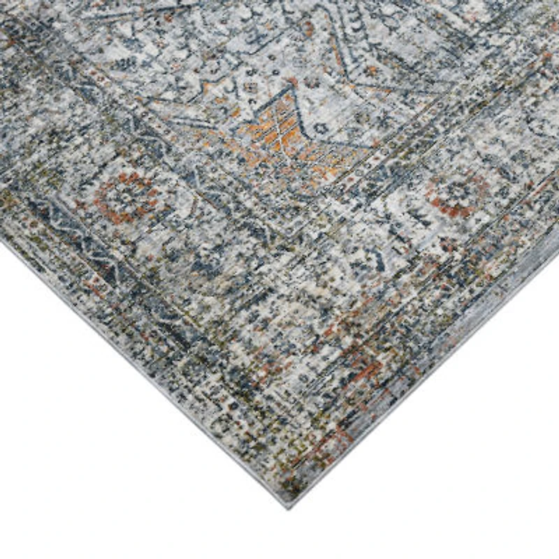 Amer Rugs Vermont Chelsea Bordered Loomed 31" X 96" Indoor Rectangular Runner"
