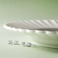 Ever Star (G / SI1-SI2) 1 CT. T.W. Lab-Grown Diamond Princess-cut Stud Earrings 10K or 14K Gold