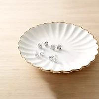 Ever Star (G / SI1-SI2) 1 CT. T.W. Lab-Grown Diamond Princess-cut Stud Earrings 10K or 14K Gold