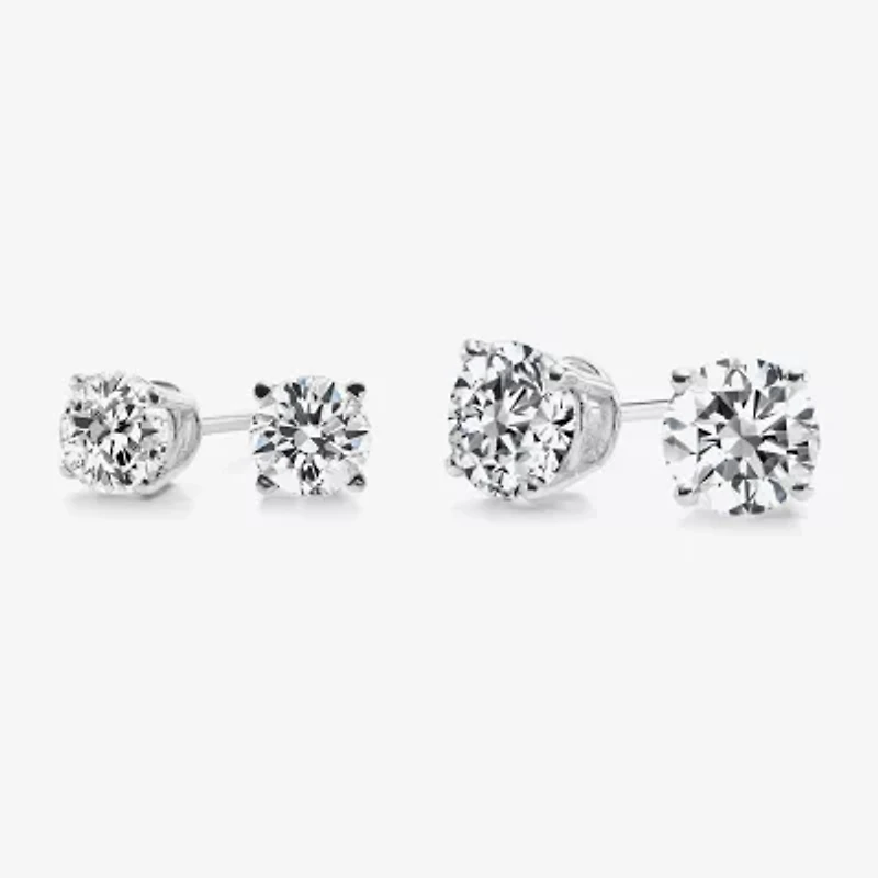 Ever Star 1/2 CT. T.W. Lab-Grown (G / SI1-SI2) Diamond 10K or 14K Gold Round Stud Earrings