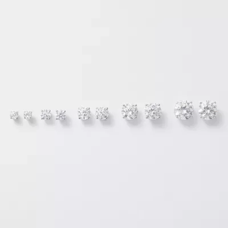 ( G/SI1-SI2 ) 1/4 CT. T.W. Lab-Grown Diamond 14K Gold Round Stud Earrings