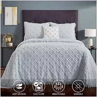 Better Trends Charleston 3-pc. Bedspread Set