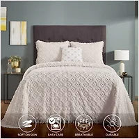 Better Trends Charleston 3-pc. Bedspread Set