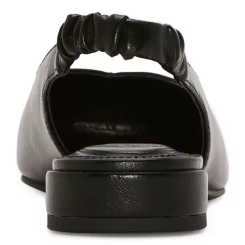 Worthington Bitter Womens Square Ballet Flats