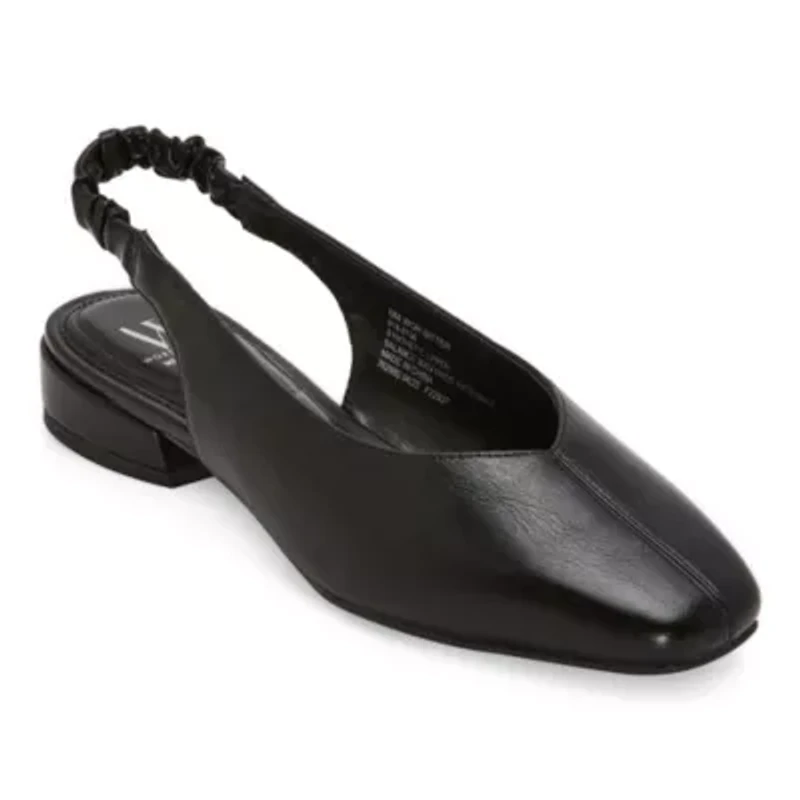 Worthington Bitter Womens Square Ballet Flats
