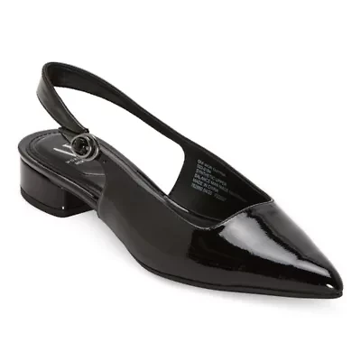 Worthington Cutter Womens Pointed Closed Toe Ballet Flats