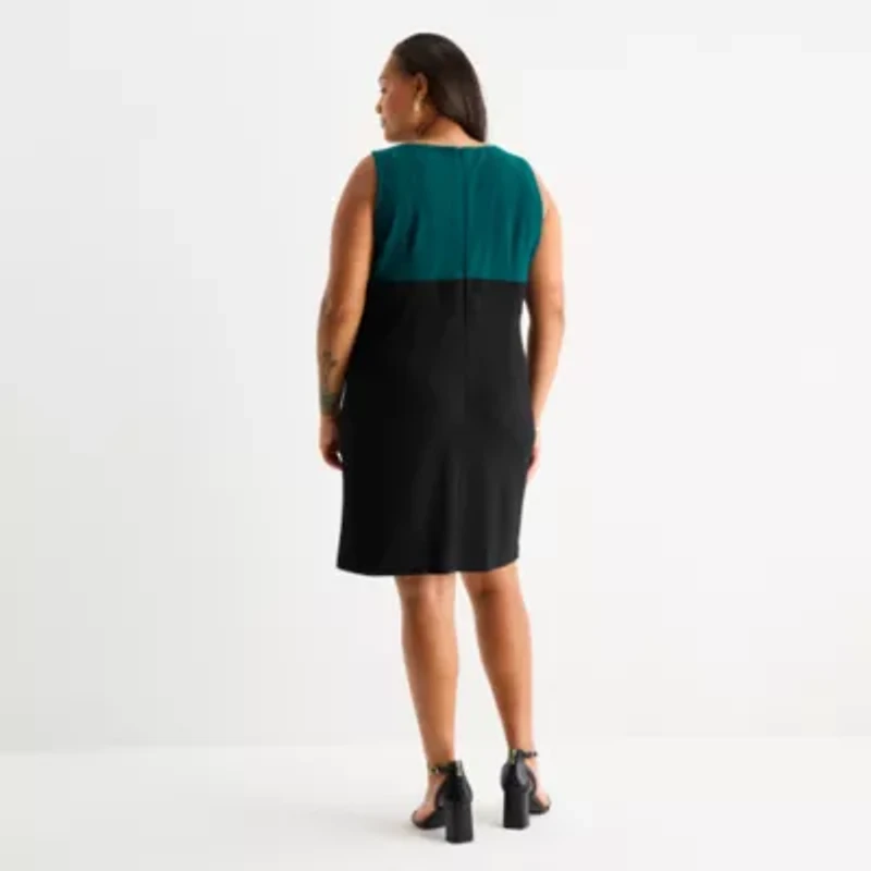 Studio 1 Womens Jacket Dress Plus