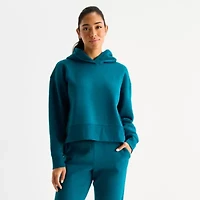 Xersion Womens Super Soft Fleece Pullover Hoodie Tall