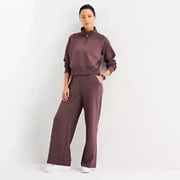 Xersion Womens Scuba Luxe Open Hem Pant Tall