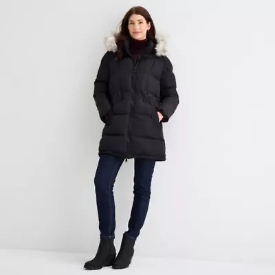 Canada Weather Gear Womens Water Resistant Heavyweight Parka