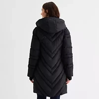 Canada Weather Gear Womens Hooded Water Resistant Heavyweight Parka