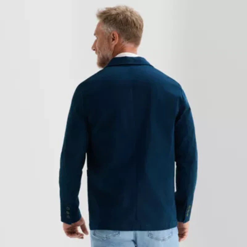 St. John's Bay Mens Double Breasted Classic Fit Blazer