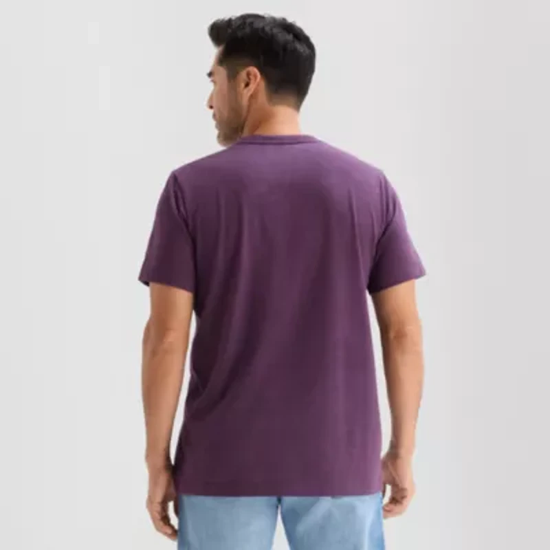 St. John's Bay Super Soft Mens Crew Neck Short Sleeve T-Shirt