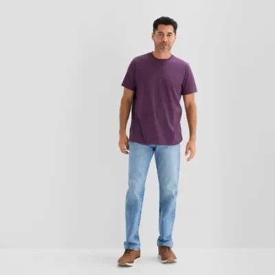 St. John's Bay Super Soft Mens Crew Neck Short Sleeve T-Shirt
