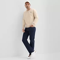 U.S. Polo Assn. Crew Fleece Mens Crew Neck Long Sleeve Embroidered Sweatshirt