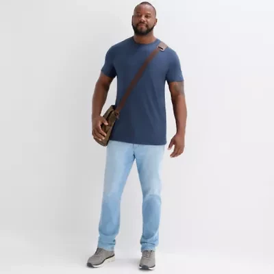 St. John's Bay Super Soft Mens Crew Neck Short Sleeve Big and Tall T-Shirt