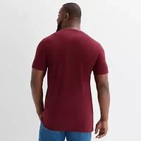 St. John's Bay Super Soft Pocket Mens Crew Neck Short Sleeve Quick Dry Big and Tall T-Shirt
